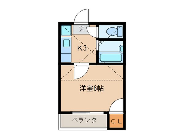 いちご荘の物件間取画像